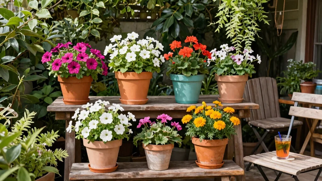 14 Patio Flower Pots Arrangements That Bloom All Season Long