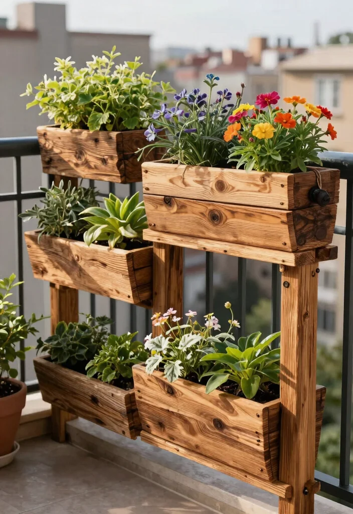 14 Porch Railing Planters That Stay Put in High Wind - 10. DIY Railing Planter Ideas 1