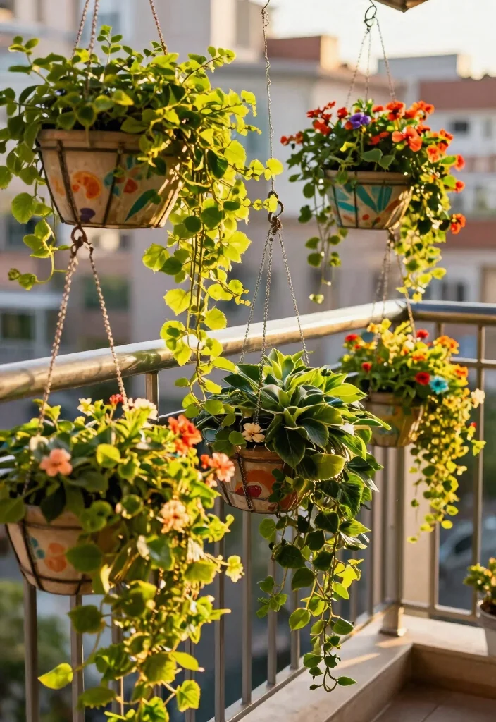 14 Porch Railing Planters That Stay Put in High Wind - 3. Hanging Rail Planters 1