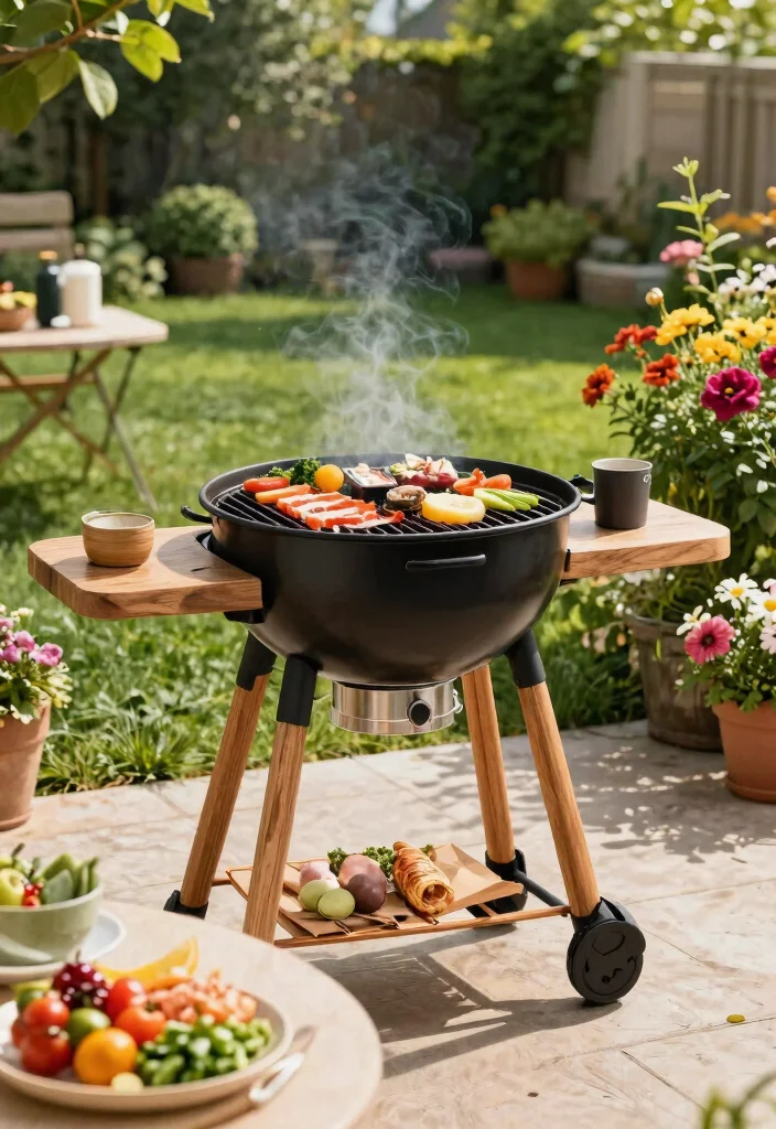 15 Asadores de Patio Que Caben en Espacios Pequenos - 14. Sustainable Grilling Options 1