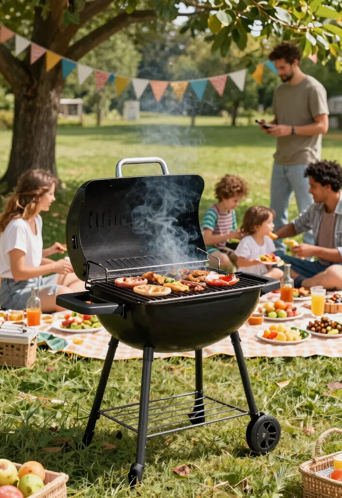 15 Asadores de Patio Que Caben en Espacios Pequenos - 4. Folding Grills for Ultimate Portability 1
