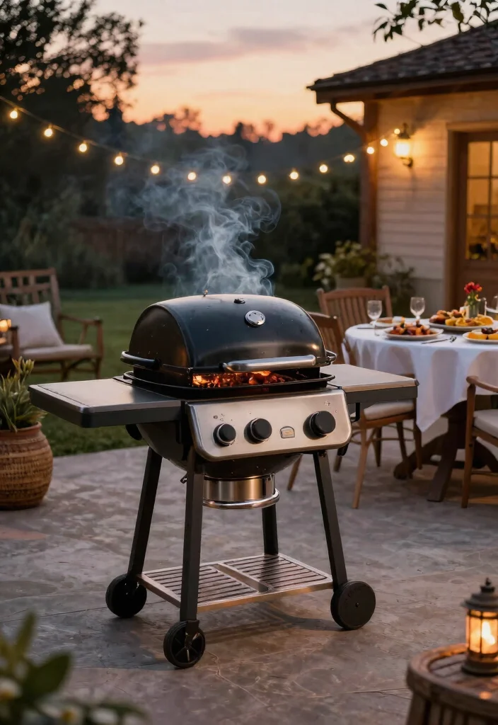 15 Asadores de Patio Que Caben en Espacios Pequenos - 6. Convertible Grill and Smoker Combos 1