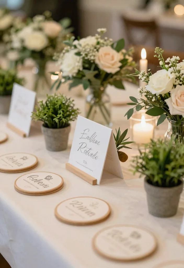 15 Farmhouse Wedding Decor Ideas That Look Expensive for Less - 15. Personalized Favors as Decor 1