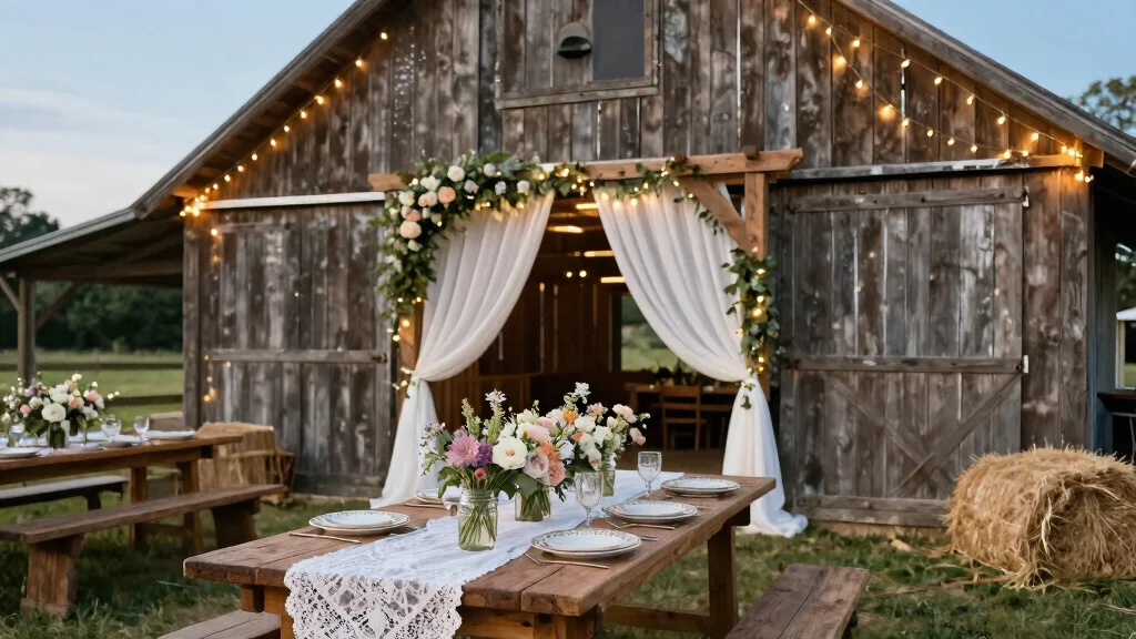 15 Farmhouse Wedding Decor Ideas That Look Expensive for Less