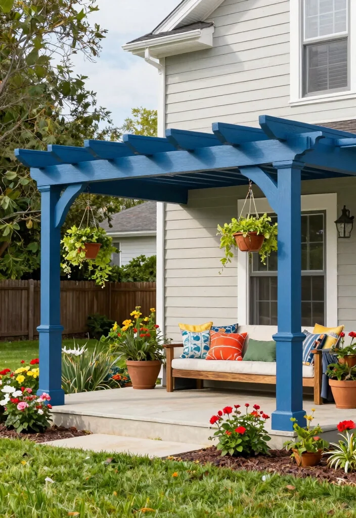15 Front Porch Pergola Ideas That Add Shade and Boost Curb Appeal - 4. Curved Pergola Design 1