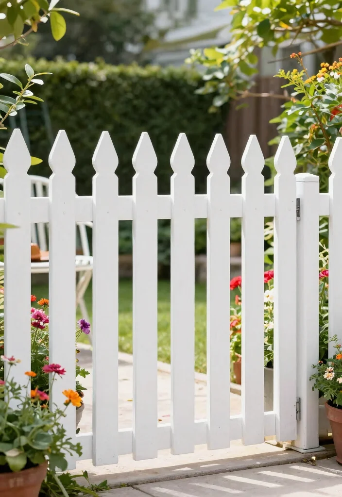 15 Modern Metal Fence Ideas That Provide Privacy Without Feeling Closed In - 12. Picket Style Metal Fencing 1