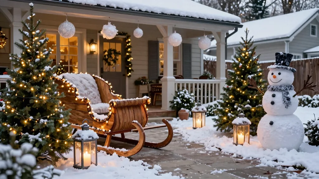 15 Outdoor Christmas Decoration Ideas That Survive Wind and Rain
