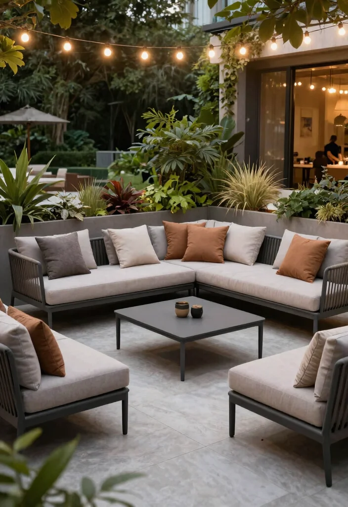 15 Outdoor Furniture Ideas That Hold Up in Any Weather - 13. Modular Outdoor Furniture 1