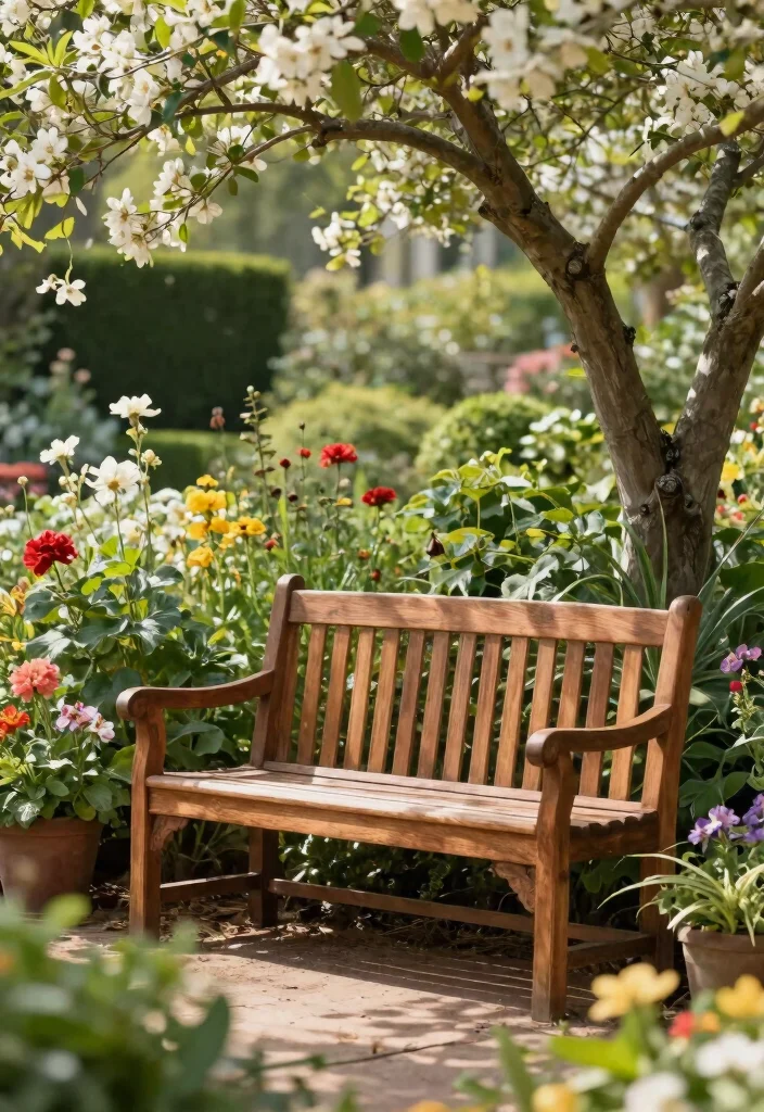 15 Outdoor Furniture Ideas That Hold Up in Any Weather - 3. Teak Wood Benches 1