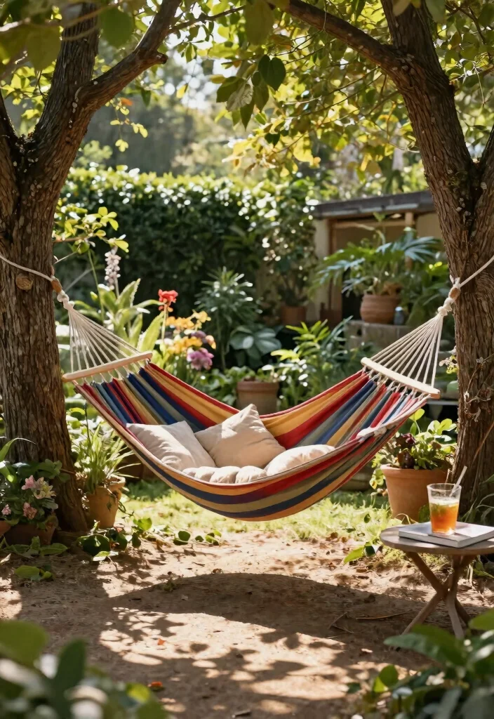 15 Outdoor Furniture Ideas That Hold Up in Any Weather - 6. Hammocks 1