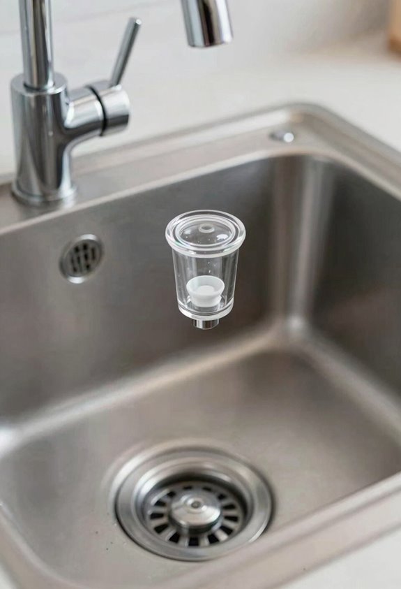 air gap blocks backflow siphon