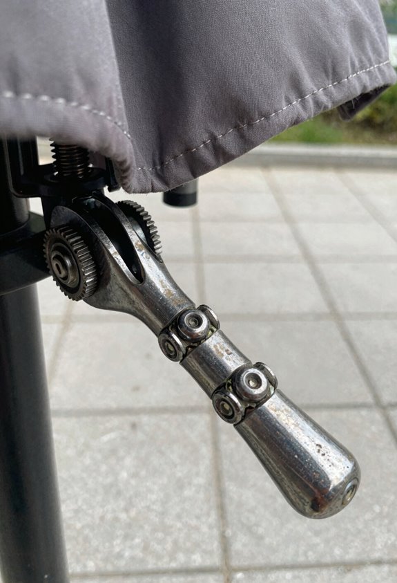 brand specific umbrella crank compatibility and specs