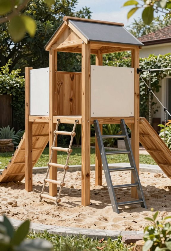 4 Best DIY Backyard Playsets for 2026 2 climate specific playset materials guide