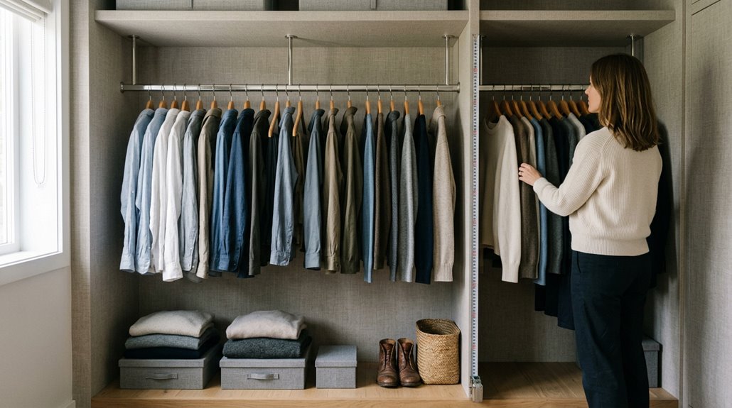 closet rod height guidelines