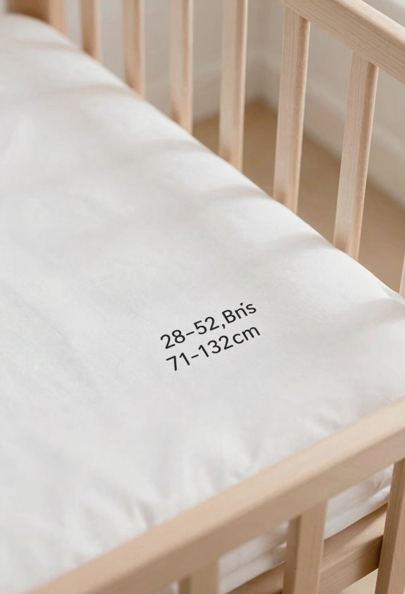 crib interior measurements matter