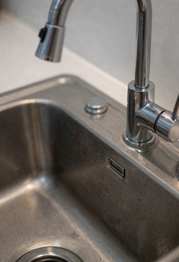 dishwasher air gap prevents backflow contamination