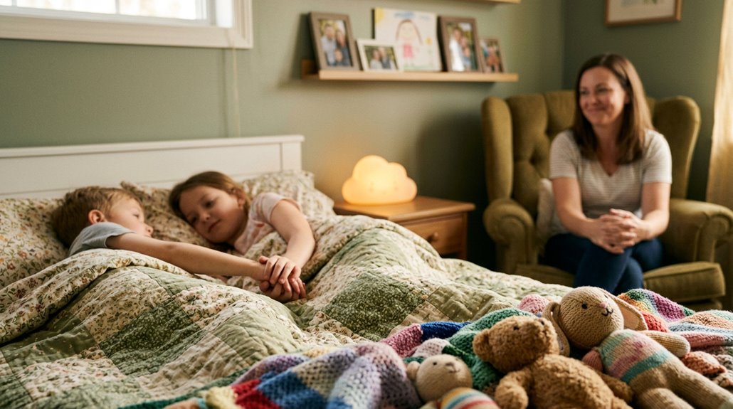 foster care siblings share safer bedroom