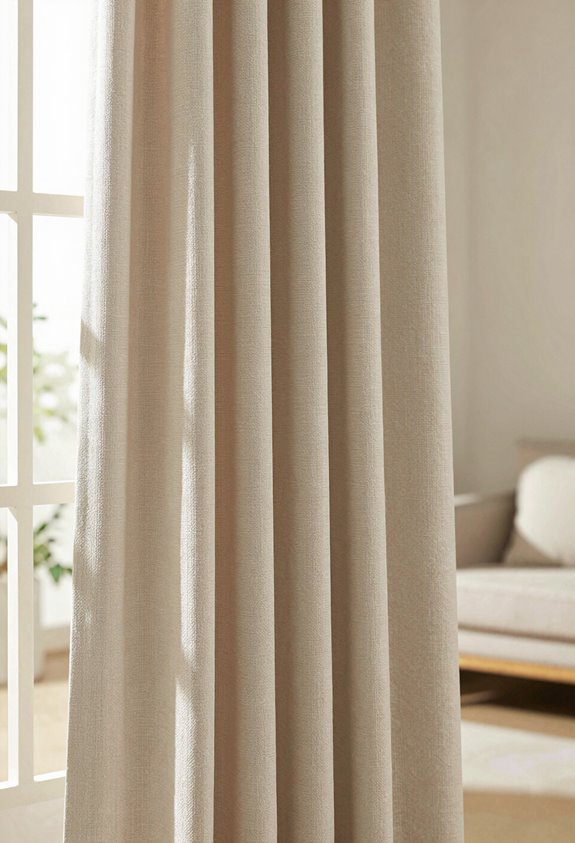 hidden back tab curtain hardware concealed