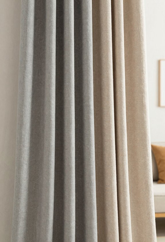 lightweight fabrics neutral hues harmonize space