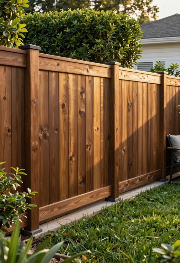 Does Your Privacy Fence Raise Your Home Value? 3 six foot privacy fence sells homes