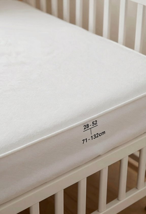 standard crib mattress dimensions