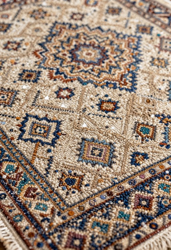 thousands of knots per inch years long labor