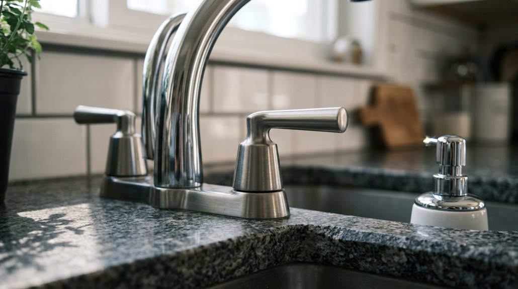 what thing is next to faucet